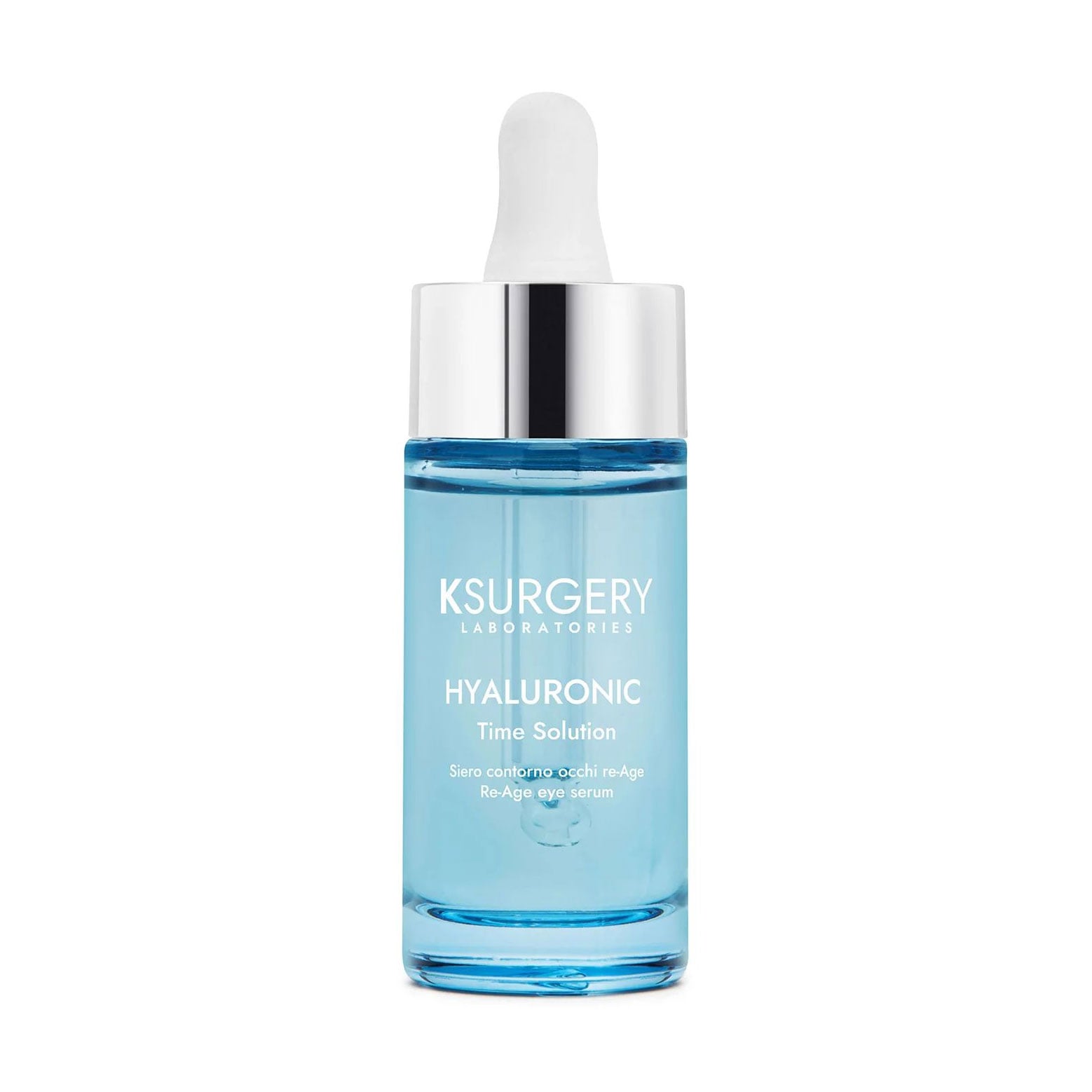 Антивікова сироватка для шкіри навколо очей KSURGERY Hyaluronic Time Solution Re-Age Eye Serum, 15 мл